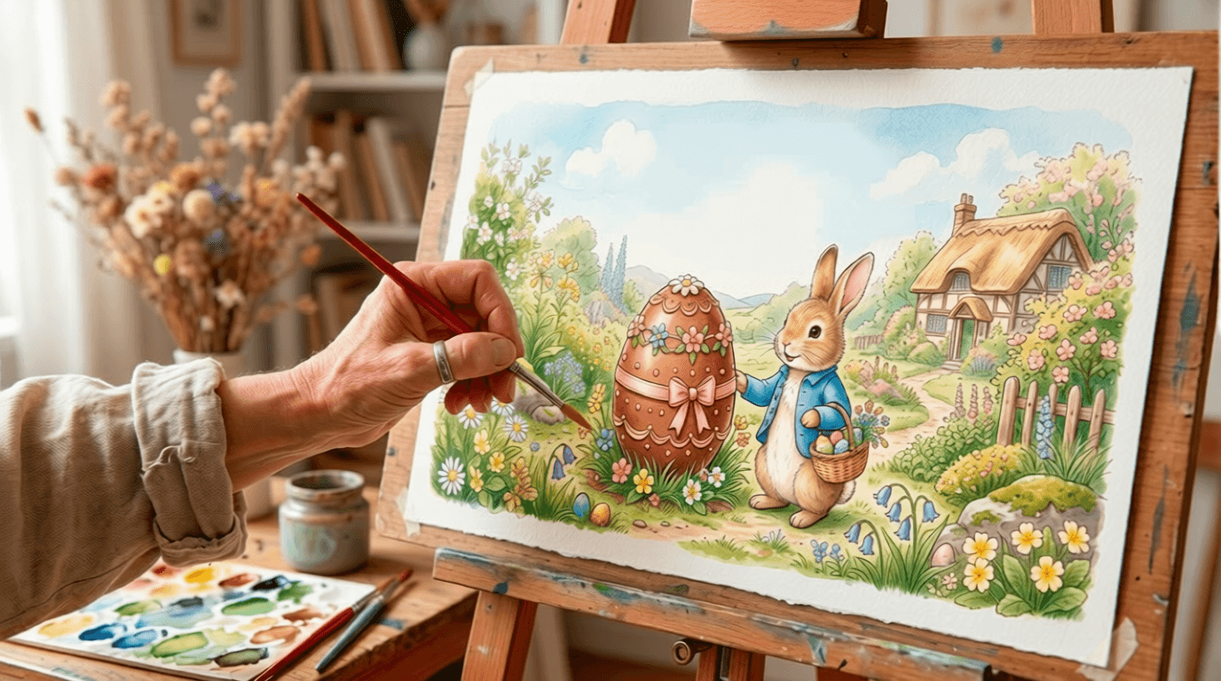 Easter Special | HOTPIC AI Image Magic: Create Your Own Holiday Wonder in One Click